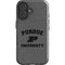 Purdue University Purdue Grey Logo iPhone 16 Plus Impact Case